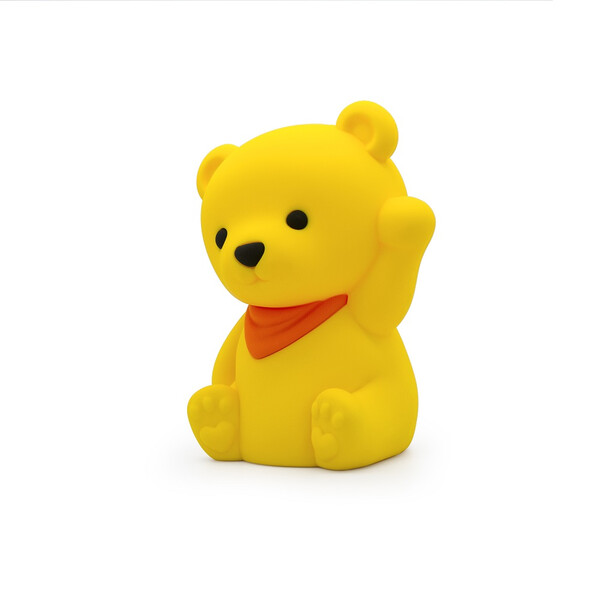 Нощна лампа Dhink® - Teddy, жълта