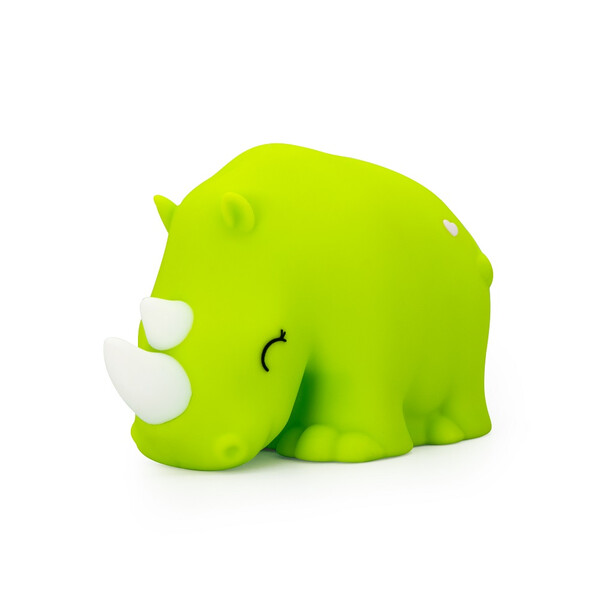 Нощна лампа Dhink® - Rhino, зелена