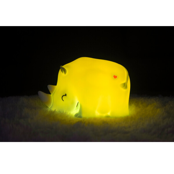 Нощна лампа Dhink® - Rhino, зелена