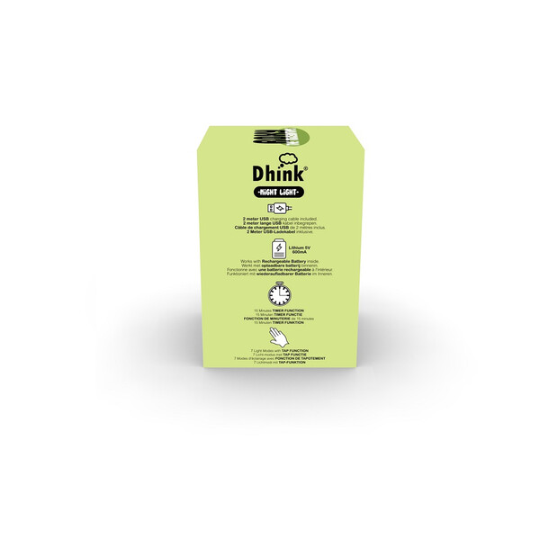 Акумулаторна нощна лампа Dhink® - Triceratops, розоваАкумулаторна нощна лампа Dhink® - Triceratops, розоваАкумулаторна нощна лампа Dhink® - Triceratops, розова