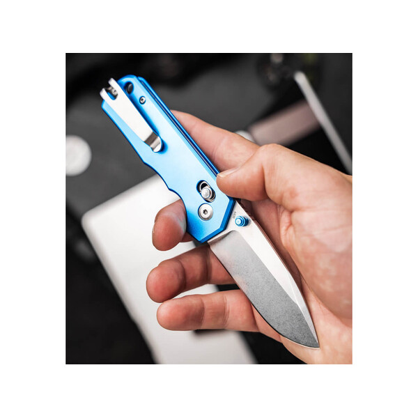 Джобен нож Boker Magnum Rockstub Blue Elox