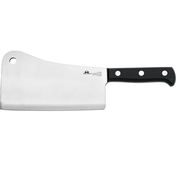Кухненски сатър Due Cigni Classica Meat Cleaver, 20 см, черен
