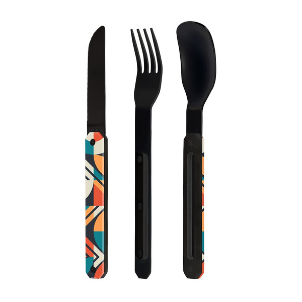 Комплект за хранене Akinod Straight Cutlery 12H34, Composition