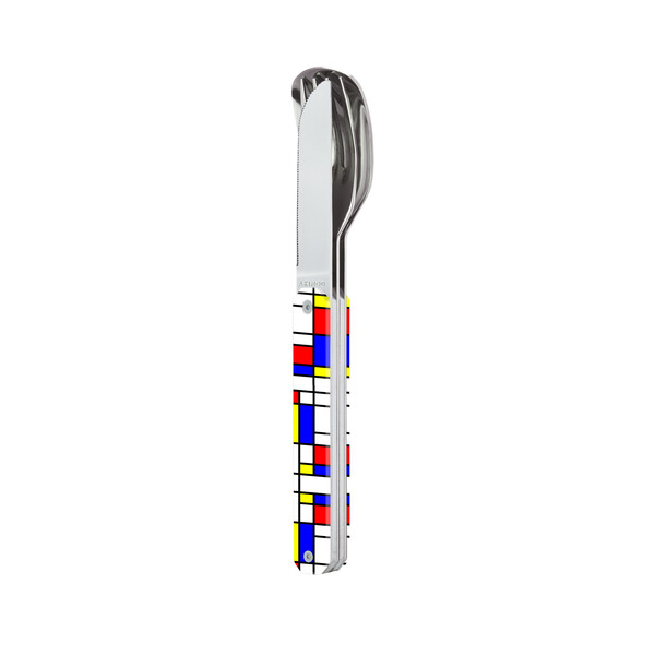 Комплект за хранене Akinod Straight Cutlery 12H34, Abstraction