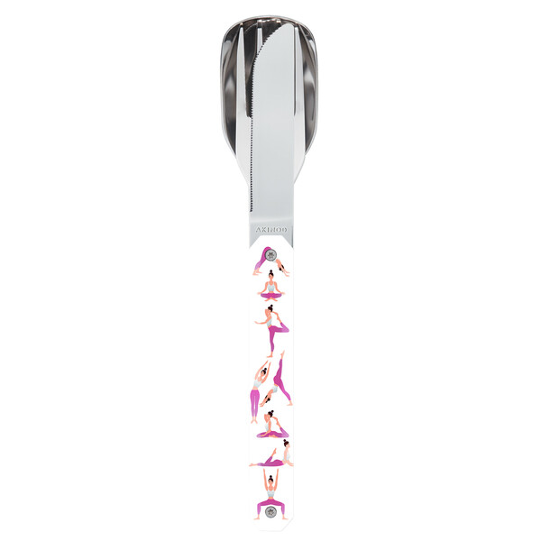 Комплект за хранене Akinod Straight Cutlery 12H34, Yoga