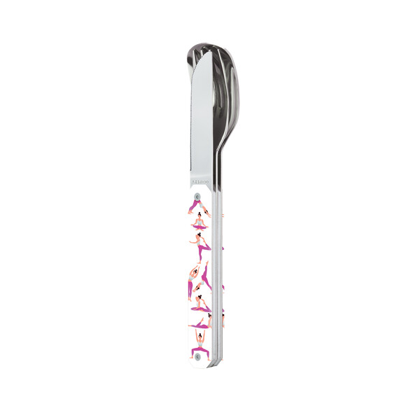 Комплект за хранене Akinod Straight Cutlery 12H34, Yoga