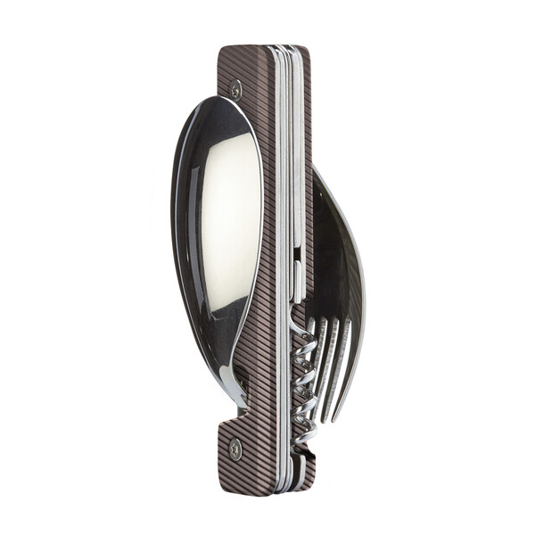 Комплект за хранене Akinod Multifunction Cutlery 13H25, Dark Grey Aluminium