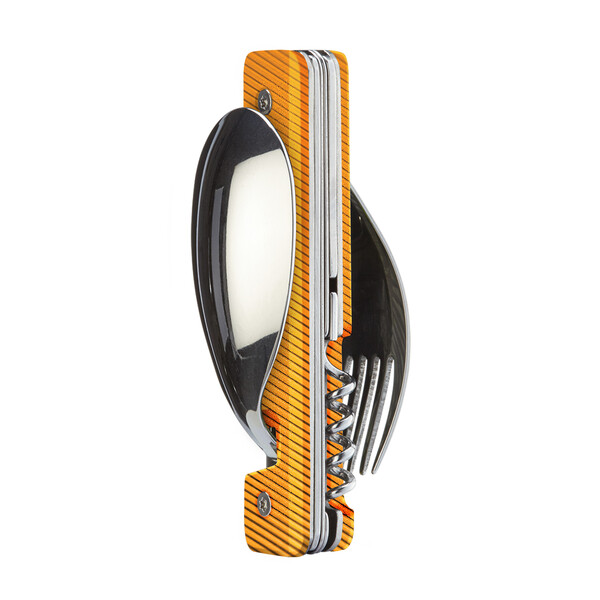 Комплект за хранене Akinod Multifunction Cutlery 13H25, Orange Aluminium
