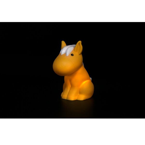Нощна лампа Dhink® mini - Horse, светлокафява