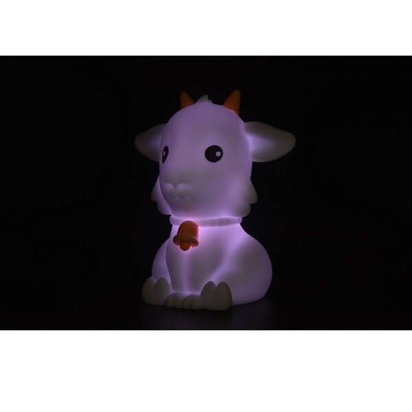 Нощна лампа Dhink® mini - Goat, бяла