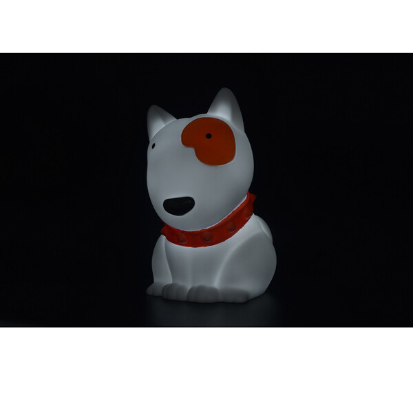 Нощна лампа Dhink® mini - Dog, бяла