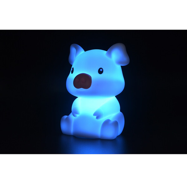 Нощна лампа Dhink® mini - Pig, розова