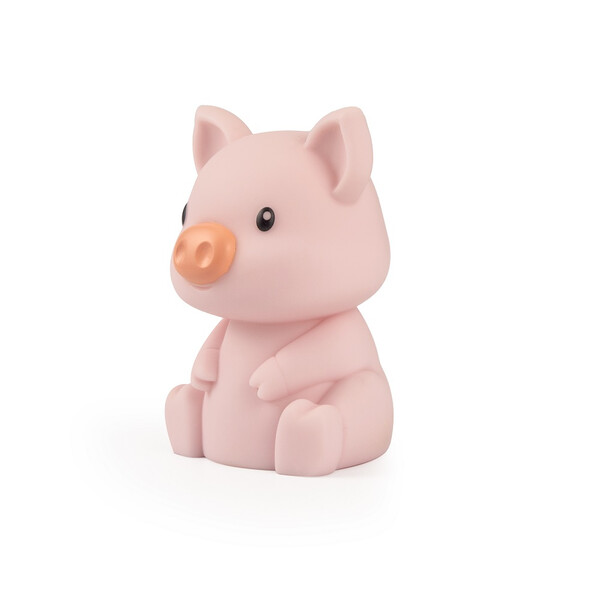 Нощна лампа Dhink® mini - Pig, розова
