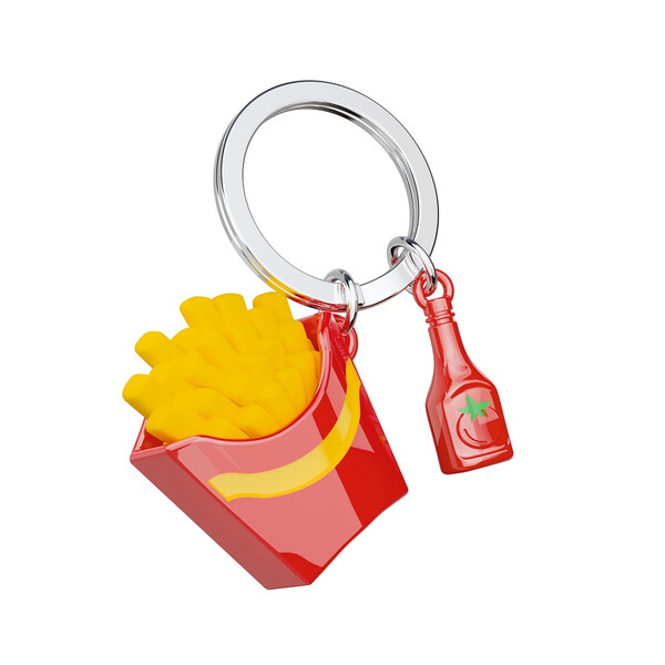 Ключодържател Metalmorphose French Fries With Ketchup bottle