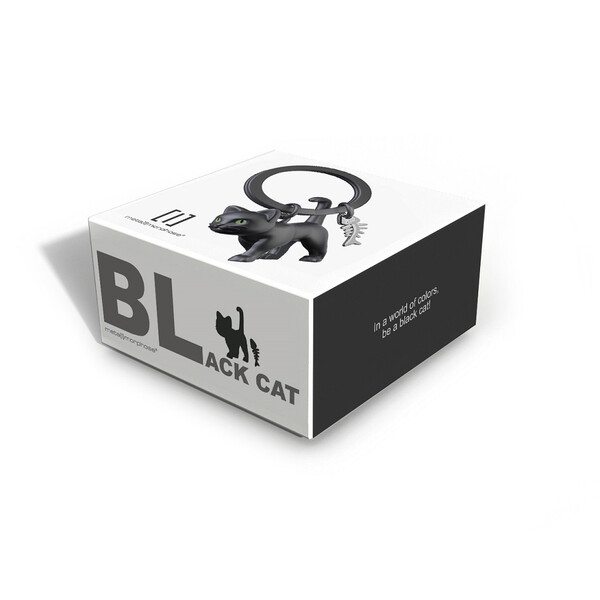 Ключодържател Metalmorphose Black Cat