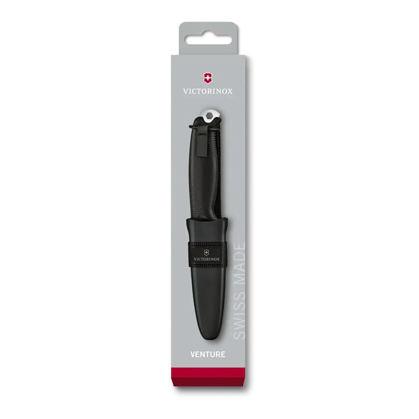 Туристически нож Victorinox Venture, черен