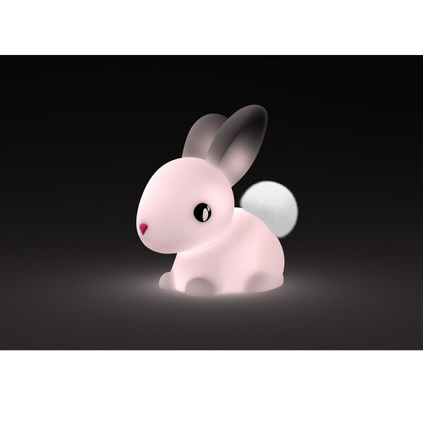 Нощна лампа Dhink® - Pink Bunny