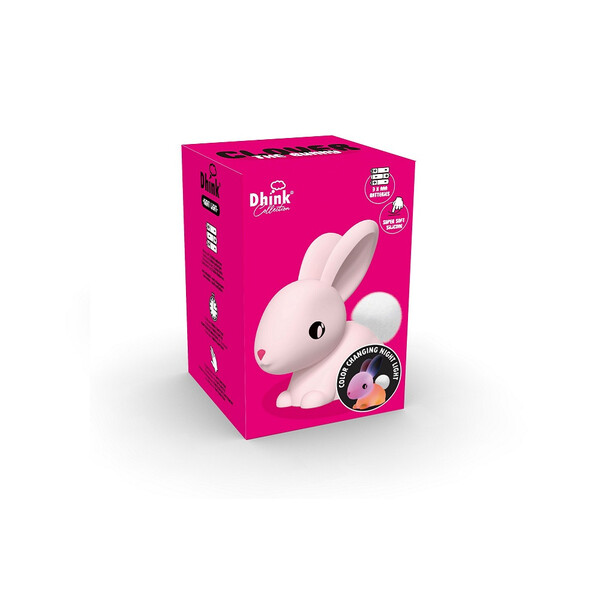Нощна лампа Dhink® - Pink Bunny