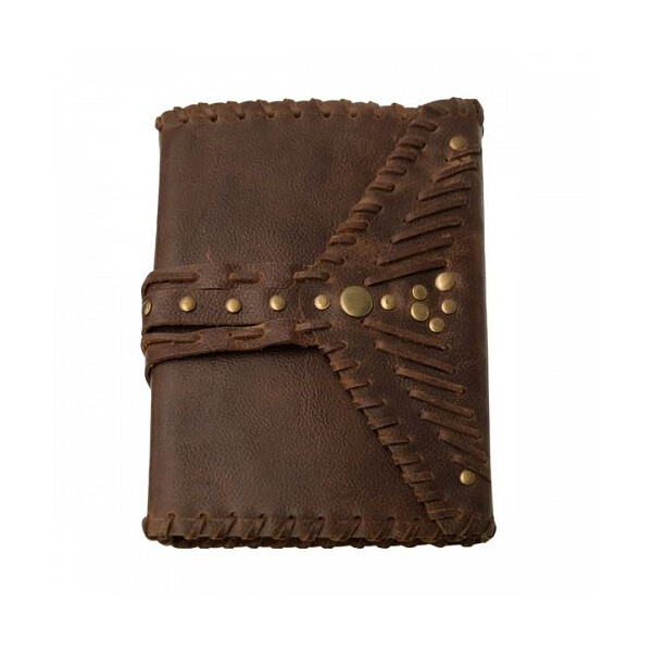 Кожен тефтер Lamali Shaman, 200стр. 15х20.5см