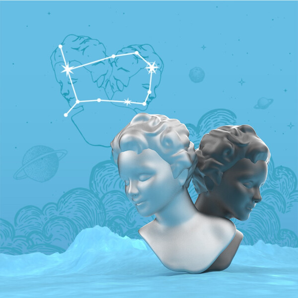Ключодържател Metalmorphose, Horoscope Gemini