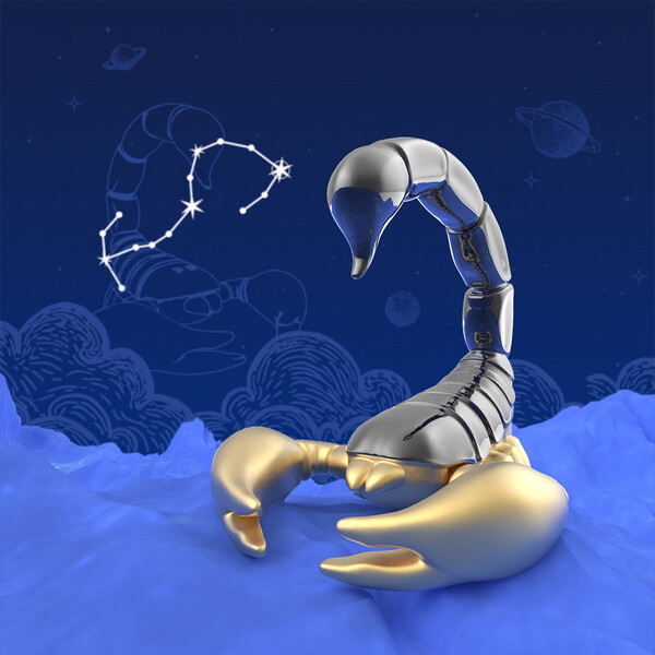Ключодържател Metalmorphose, Horoscope Scorpio