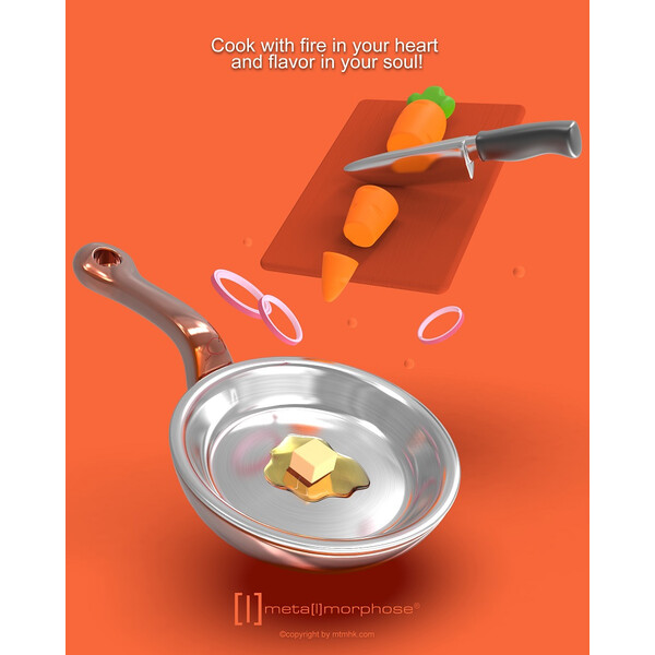 Ключодържател Metalmorphose Cooking Pan