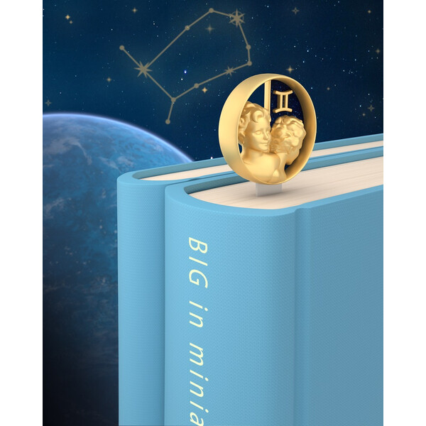 Разделител за книги Metalmorphose, Horoscope Gemini