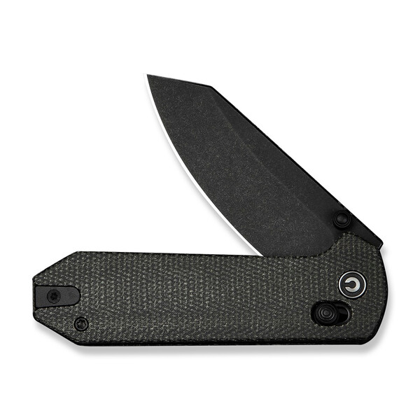 Джобен нож CIVIVI Yonder Canvas Micarta Dark Green