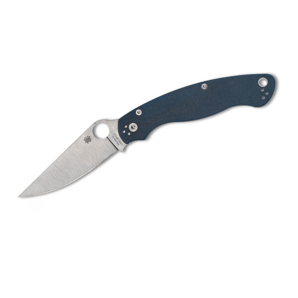 Джобен нож Spyderco Military 2 CPM SPY27 G10 Blue Plain Edge