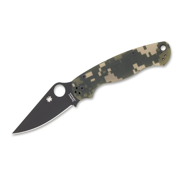 Джобен нож Spyderco Para-Military 2 Digital Camo G10 Black