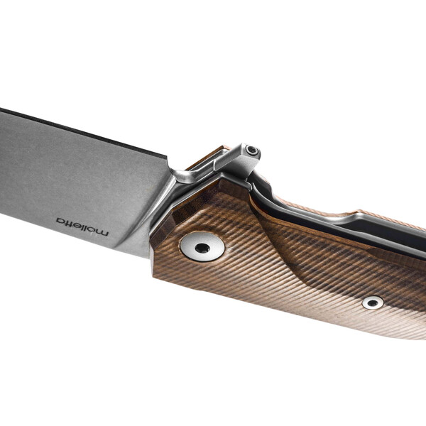 Джобен нож LionSteel KUR Santos Wood