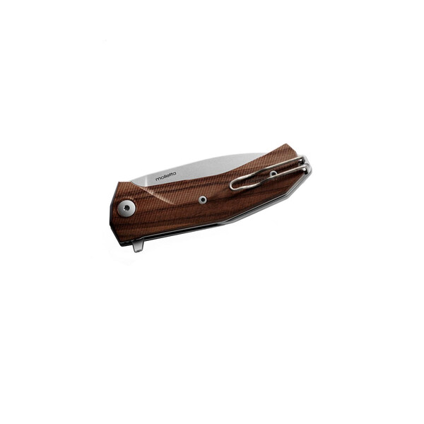 Джобен нож LionSteel KUR Santos Wood
