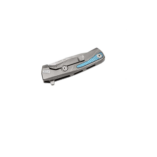 Джобен нож LionSteel ROK Titanium Gray