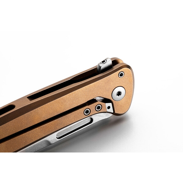 Джобен нож LionSteel Skinny Titanium Bronze
