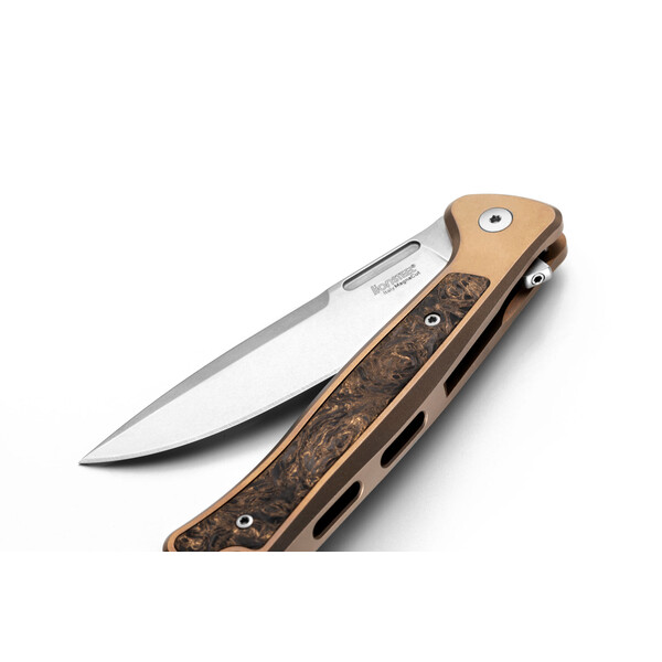 Джобен нож LionSteel Skinny Titanium Bronze