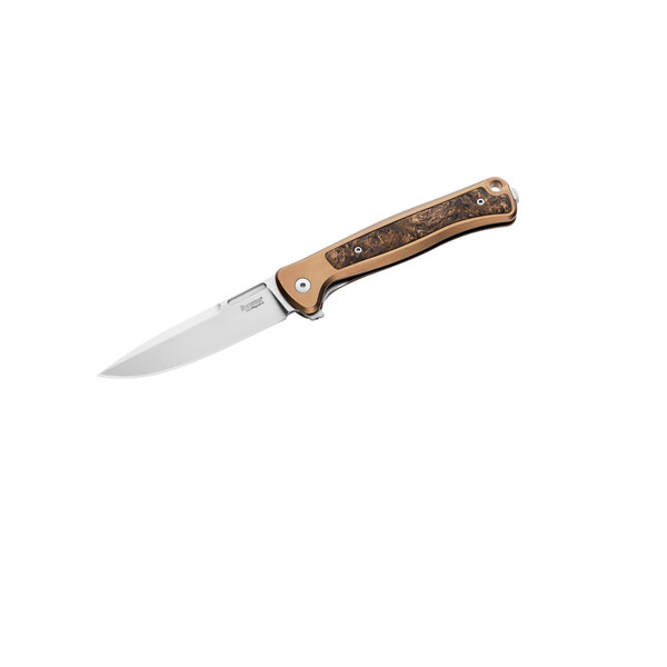 Джобен нож LionSteel Skinny Titanium Bronze