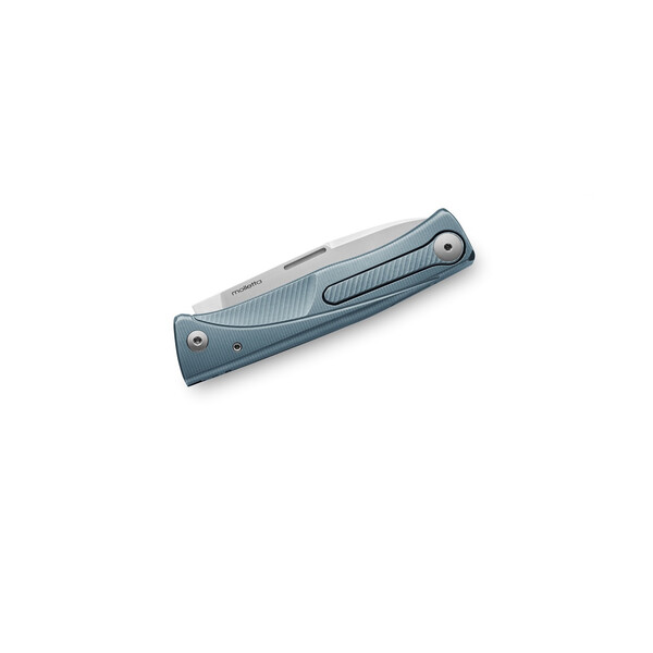Джобен нож LionSteel Thrill Titanium Blue