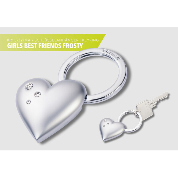 Ключодържател Troika-“GIRLS BEST FRIENDS “ Frosty