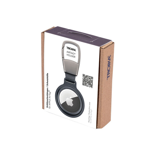 Ключодържател Troika AIRTAG HOLDER, черен