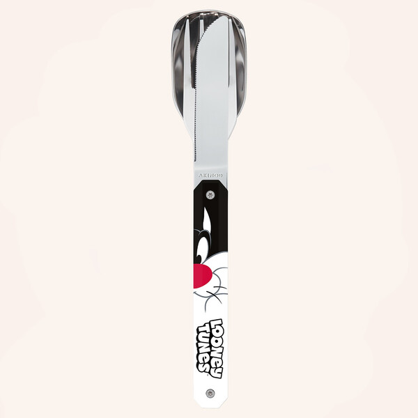 Комплект за хранене Akinod Straight Cutlery 12H34, Sylvester