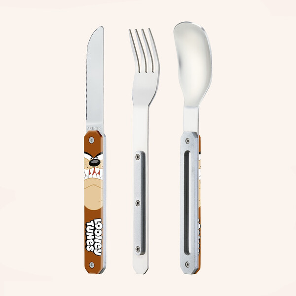 Комплект за хранене Akinod Straight Cutlery 12H34, Taz