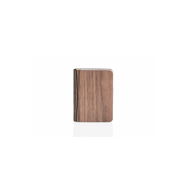 Нощна лампа Ginko Smart Book Light Mini Natural Walnut Wood