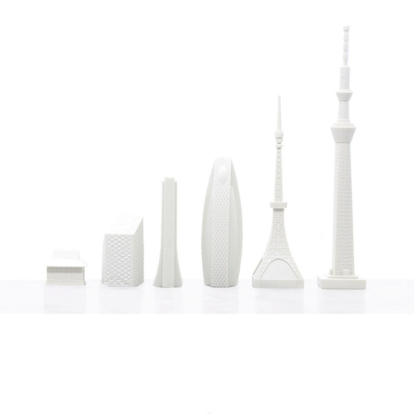 Шах Skyline Chess -  Tokyo Edition, дървено игрално поле