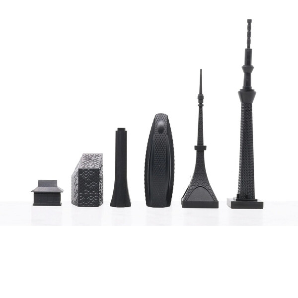 Шах Skyline Chess -  Tokyo Edition, дървено игрално поле