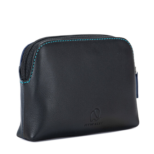 Голямо портмоне с монетник Mywalit Black Pace