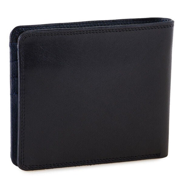 Кожен портфейл с монетник Mywalit Standard Black Blue