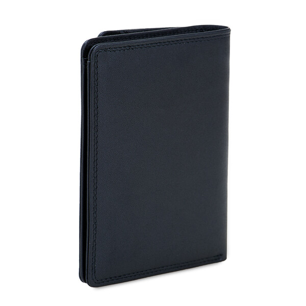 Кожен портфейл с монетник Mywalit Nappa Black