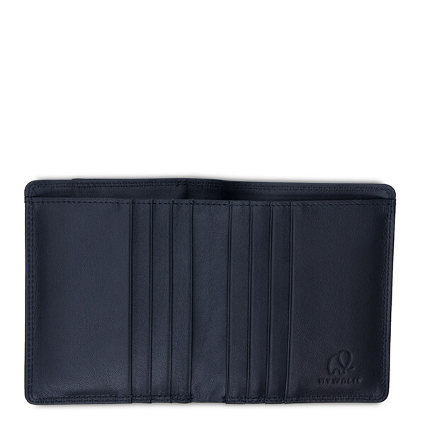 Кожен портфейл с монетник Mywalit Nappa Black
