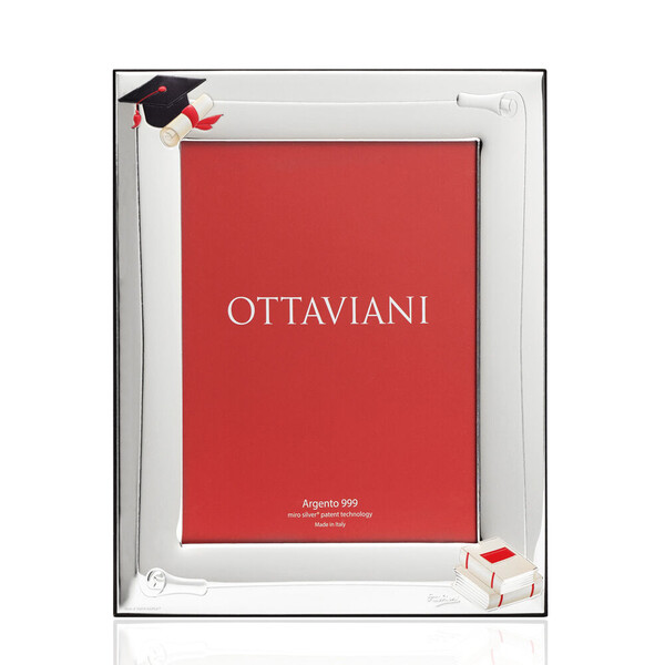 Фоторамка сребро Ottaviani miro-silver "Congratulations" 9x13 см