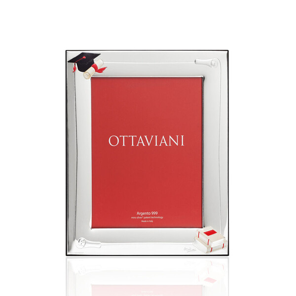 Фоторамка сребро Ottaviani miro-silver "Congratulations" 9x13 см